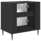 vidaXL Ντουλάπι Μπάνιου BORNE Μαύρη Δρυς 60 x 40 x 61 εκ