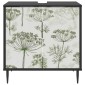 vidaXL Ντουλάπι Μπάνιου GOTHA Μαύρη Δρυς 60 x 40 x 61 εκ