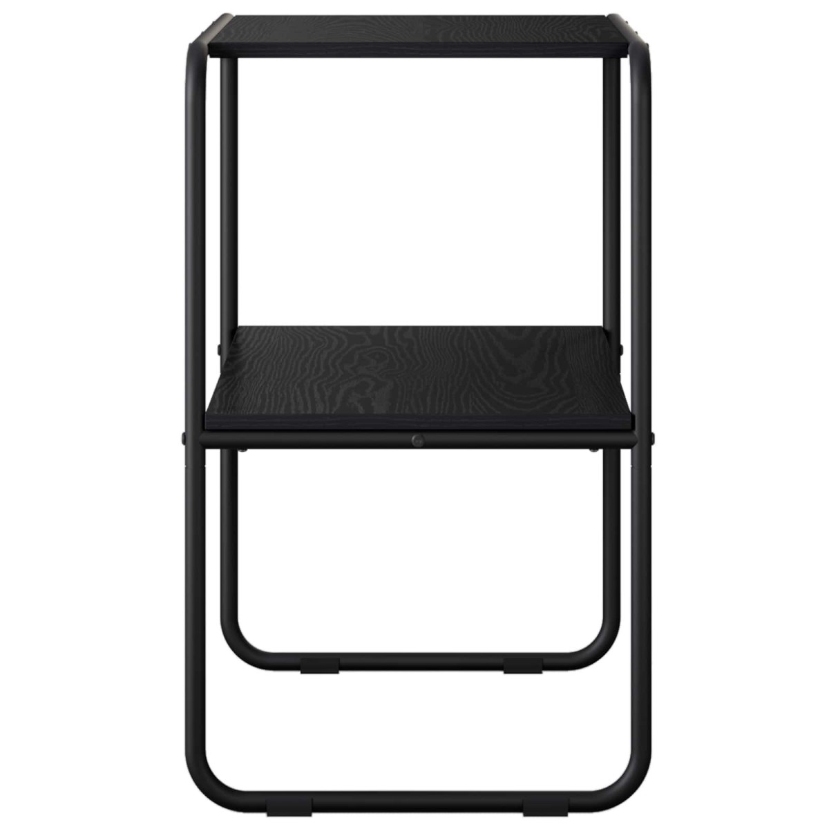 vidaXL Τραπέζι κονσόλας Μαύρη Δρυς 60 x 42,5 x 70 εκ