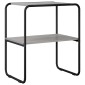 vidaXL Τραπέζι κονσόλας Γκρι Sonoma 60 x 42,5 x 70 εκ