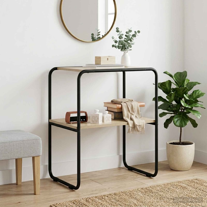 vidaXL Τραπέζι κονσόλας Sonoma Δρυς 80 x 42,5 x 70 εκ