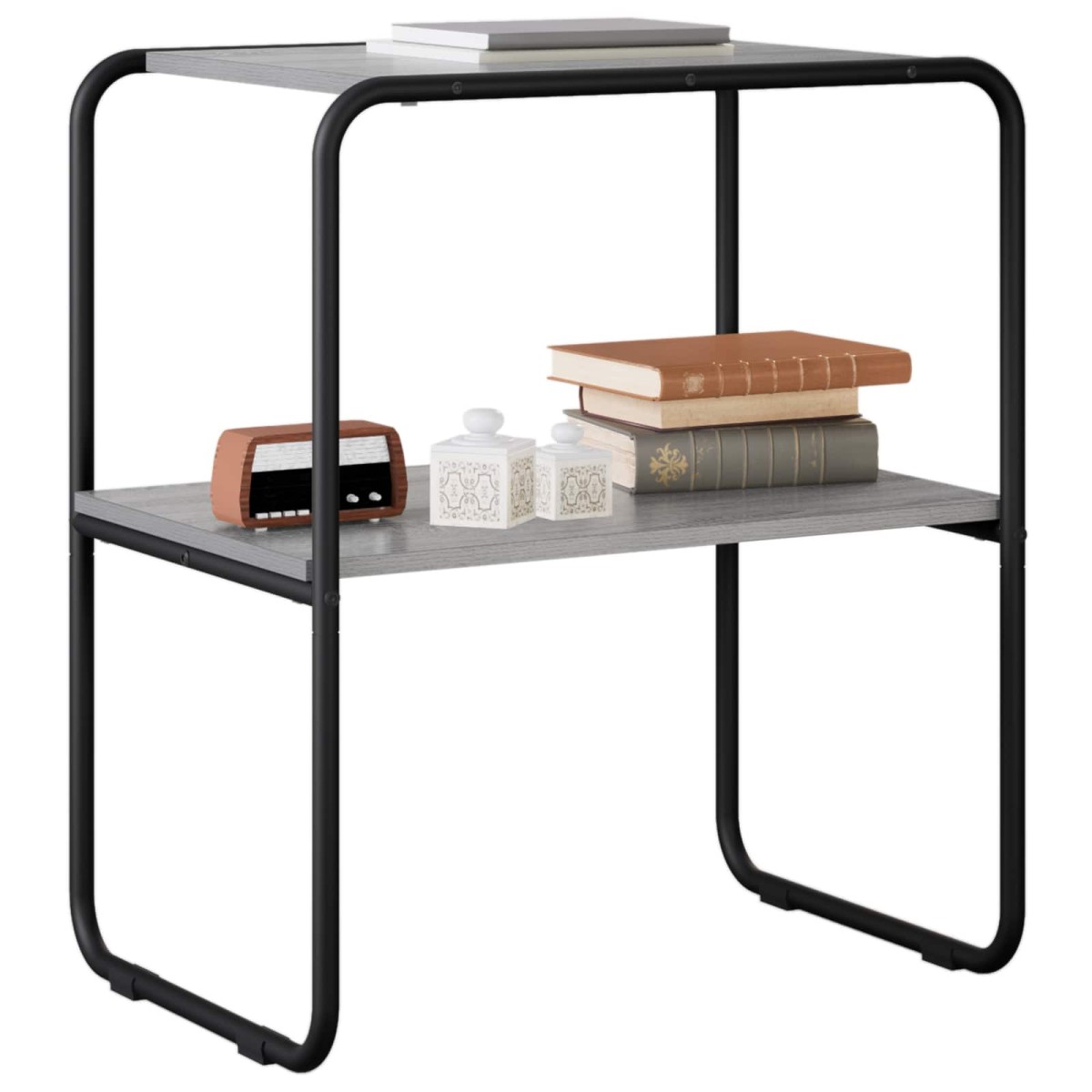vidaXL Τραπέζι κονσόλας Γκρι Sonoma 80 x 42,5 x 70 εκ
