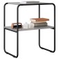 vidaXL Τραπέζι κονσόλας Γκρι Sonoma 80 x 42,5 x 70 εκ