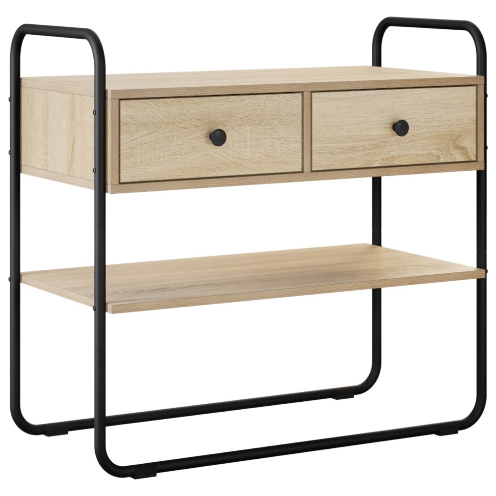vidaXL Τραπέζι κονσόλας Sonoma Δρυς 100 x 40 x 75 cm