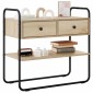 vidaXL Τραπέζι κονσόλας Sonoma Δρυς 100 x 40 x 75 cm