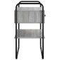 vidaXL Τραπέζι κονσόλας Γκρι Sonoma 100 x 40 x 75 cm