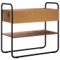 vidaXL Τραπέζι κονσόλας Παλαιωμένο ξύλο 100 x 40 x 75 cm