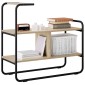 vidaXL Τραπέζι κονσόλας Sonoma Δρυς 80 x 35 x 75 cm Επεξεργασμένο Ξύλο