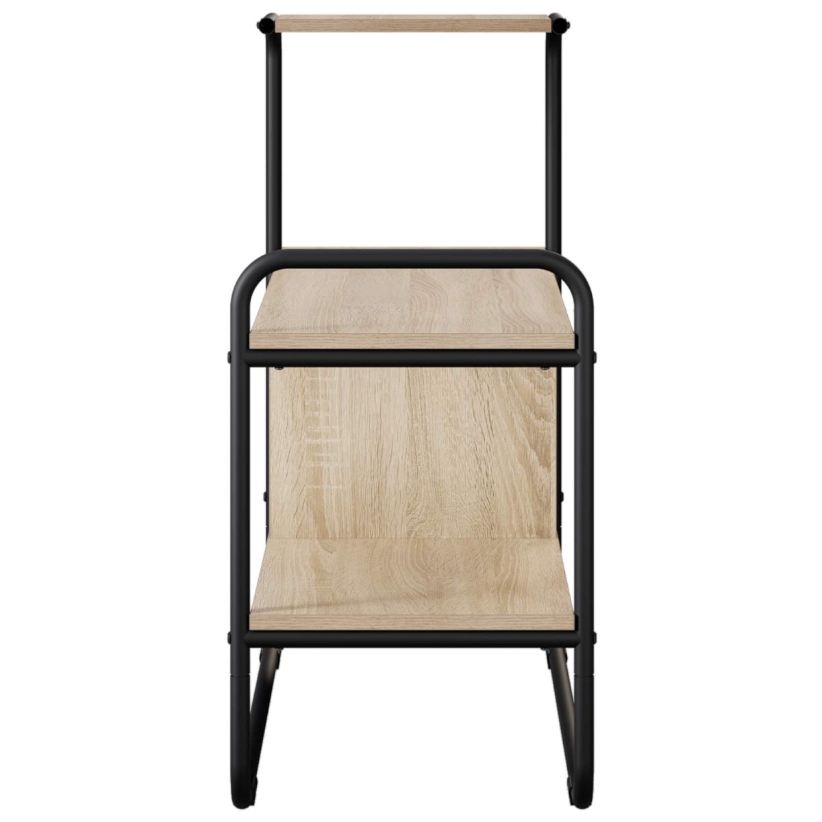 vidaXL Τραπέζι κονσόλας Sonoma Δρυς 80 x 35 x 75 cm Επεξεργασμένο Ξύλο