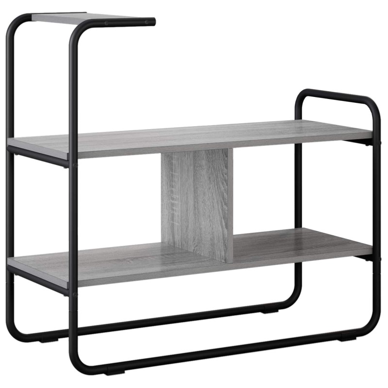 vidaXL Τραπέζι κονσόλας Γκρι Sonoma 80 x 35 x 75 cm Επεξεργασμένο Ξύλο