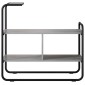 vidaXL Τραπέζι κονσόλας Γκρι Sonoma 80 x 35 x 75 cm Επεξεργασμένο Ξύλο