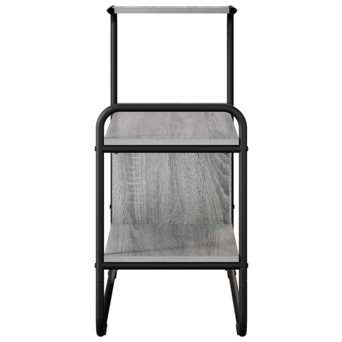 vidaXL Τραπέζι κονσόλας Γκρι Sonoma 80 x 35 x 75 cm Επεξεργασμένο Ξύλο