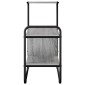 vidaXL Τραπέζι κονσόλας Γκρι Sonoma 80 x 35 x 75 cm Επεξεργασμένο Ξύλο