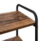 vidaXL Τραπέζι κονσόλας Παλαιωμένο ξύλο 80 x 35 x 75 cm