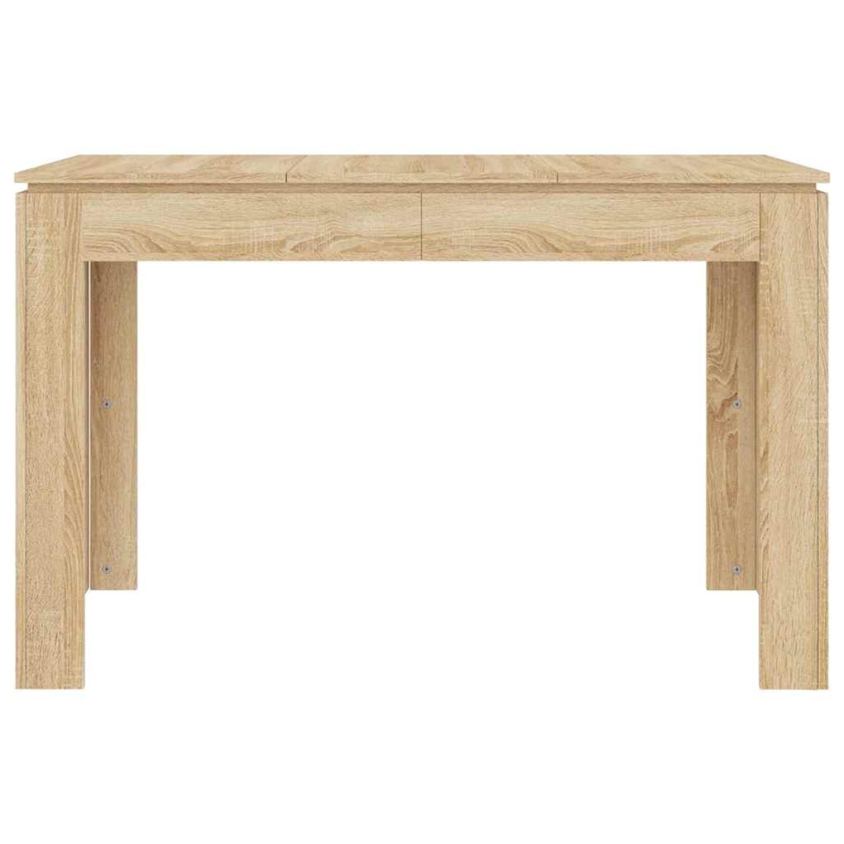 vidaXL Τραπεζαρία Sonoma Δρυς 120 x 60 x 76 εκ. από Μοριοσανίδα