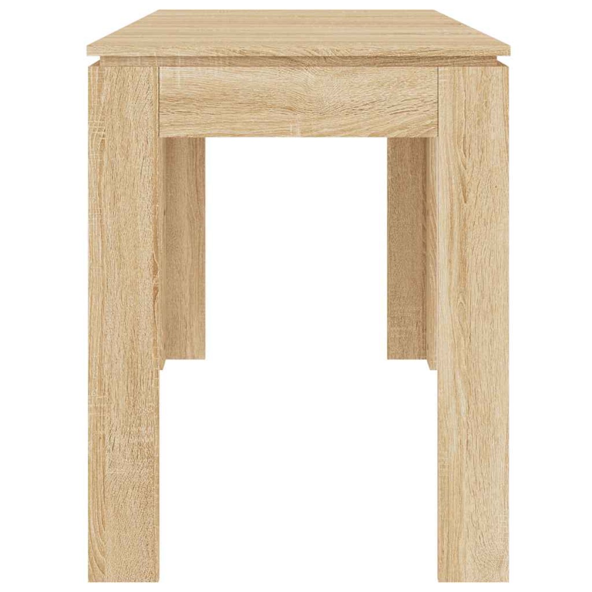 vidaXL Τραπεζαρία Sonoma Δρυς 120 x 60 x 76 εκ. από Μοριοσανίδα