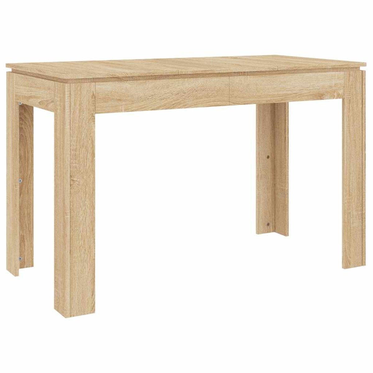 vidaXL Τραπεζαρία Sonoma Δρυς 120 x 60 x 76 εκ. από Μοριοσανίδα