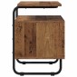 vidaXL Κομοδίνο Παλαιωμένο ξύλο Επεξεργασμένο Ξύλο