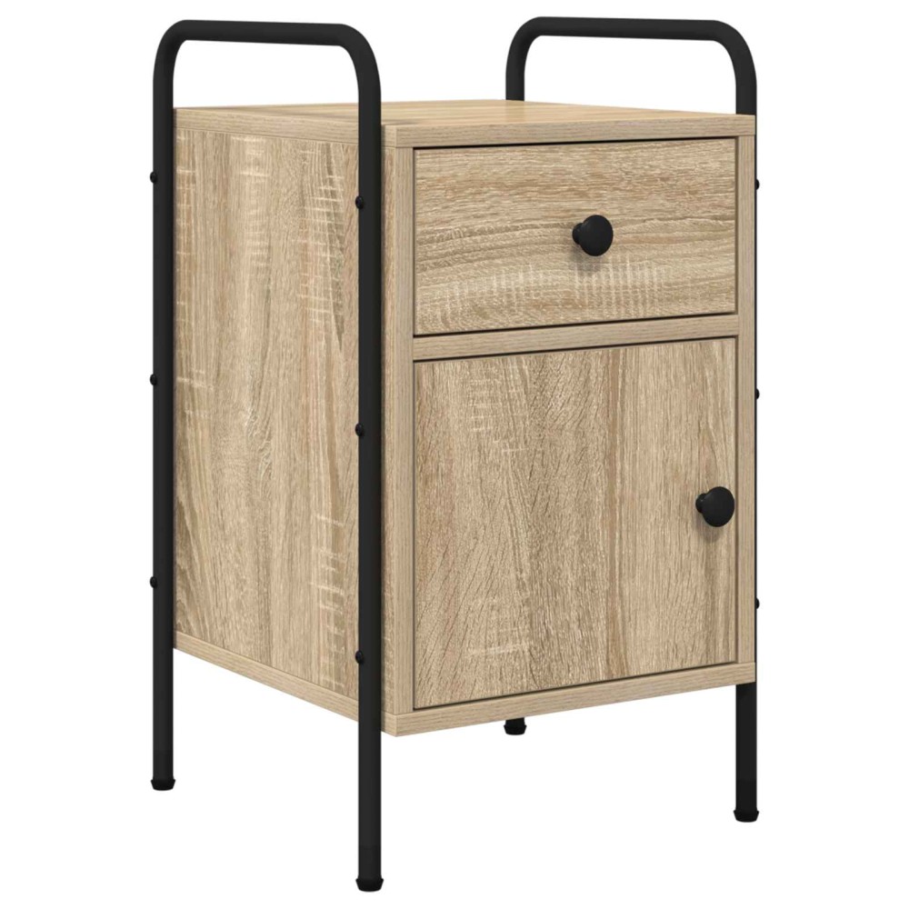 vidaXL Κομοδίνο Sonoma Δρυς 35 x 36,5 x 61 εκ Επεξεργασμένο Ξύλο