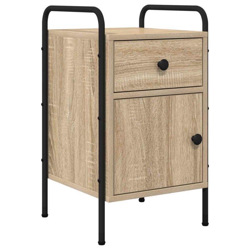 vidaXL Κομοδίνο Sonoma Δρυς 35 x 36,5 x 61 εκ Επεξεργασμένο Ξύλο