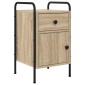 vidaXL Κομοδίνο 2 τμχ. Sonoma Δρυς 35 x 36,5 x 61 εκ