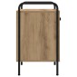 vidaXL Κομοδίνο Artisan Δρυς 35 x 36,5 x 61 εκ Επεξεργασμένο Ξύλο