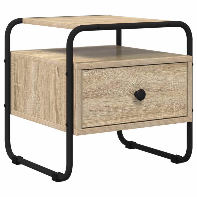 vidaXL Κομοδίνο Sonoma Δρυς 40 x 39,5 x 40 εκ Επεξεργασμένο Ξύλο