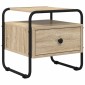 vidaXL Κομοδίνο Sonoma Δρυς 40 x 39,5 x 40 εκ Επεξεργασμένο Ξύλο