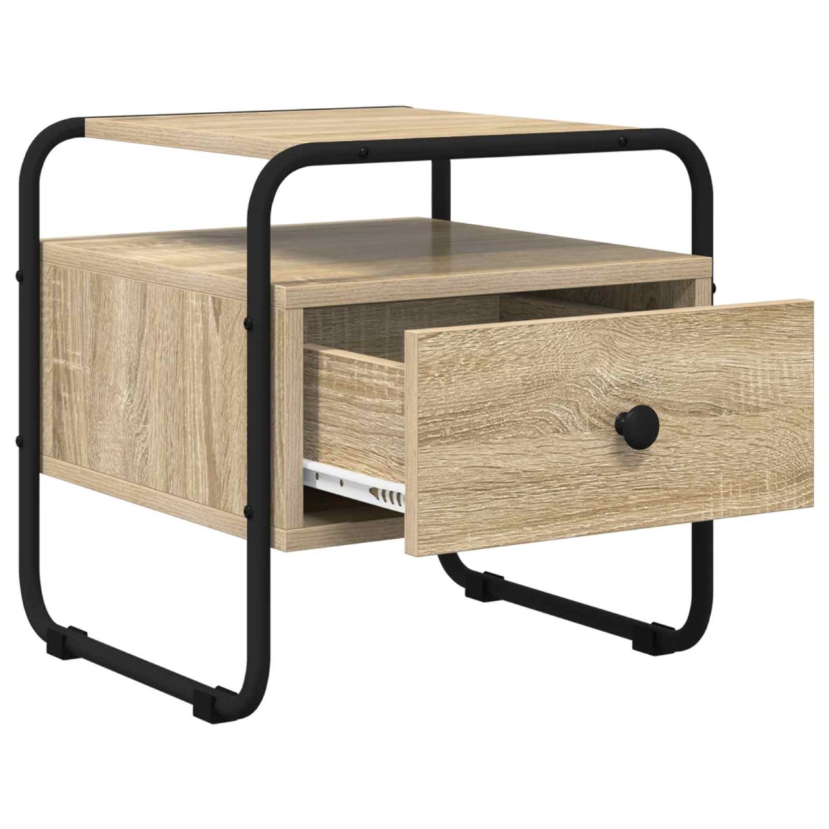 vidaXL Κομοδίνο Sonoma Δρυς 40 x 39,5 x 40 εκ Επεξεργασμένο Ξύλο