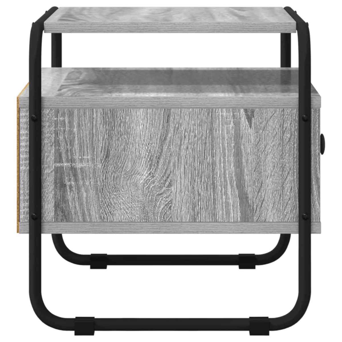 vidaXL Κομοδίνο Γκρι Sonoma 40 x 39,5 x 40 εκ Επεξεργασμένο Ξύλο