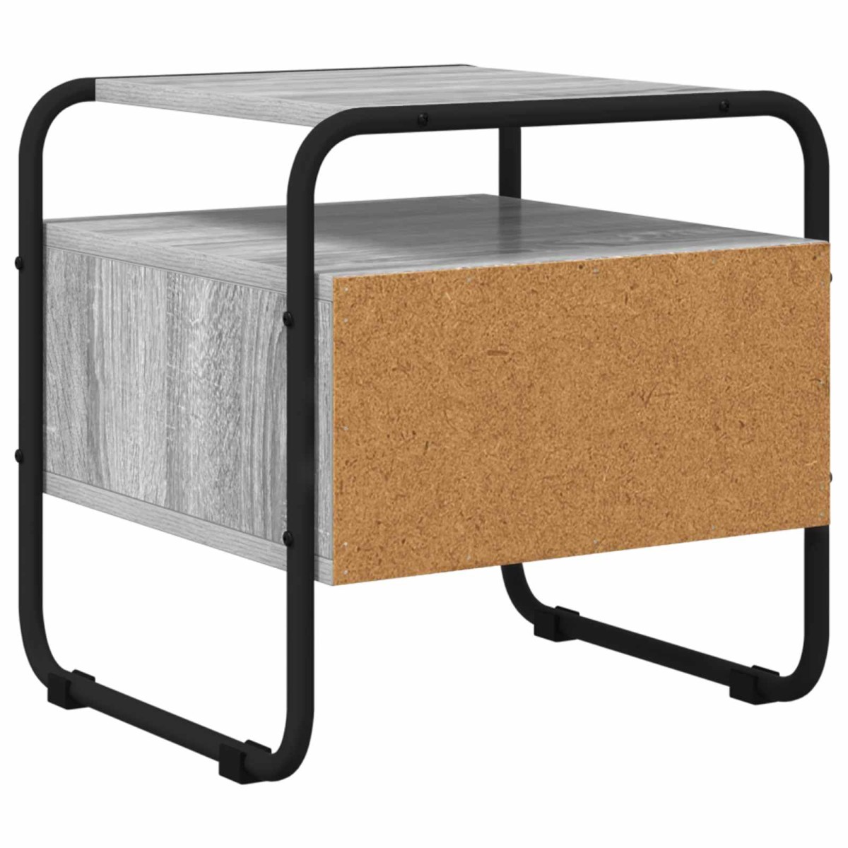 vidaXL Κομοδίνο Γκρι Sonoma 40 x 39,5 x 40 εκ Επεξεργασμένο Ξύλο