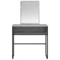 vidaXL Τραπέζι περιποίησης με ράφι Γκρι Sonoma 81 x 40 x 131 εκ