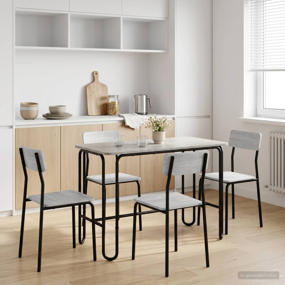 vidaXL Τραπεζαρία 100 x 50 x 75 cm Επεξεργασμένο Ξύλο Ορθογώνιος
