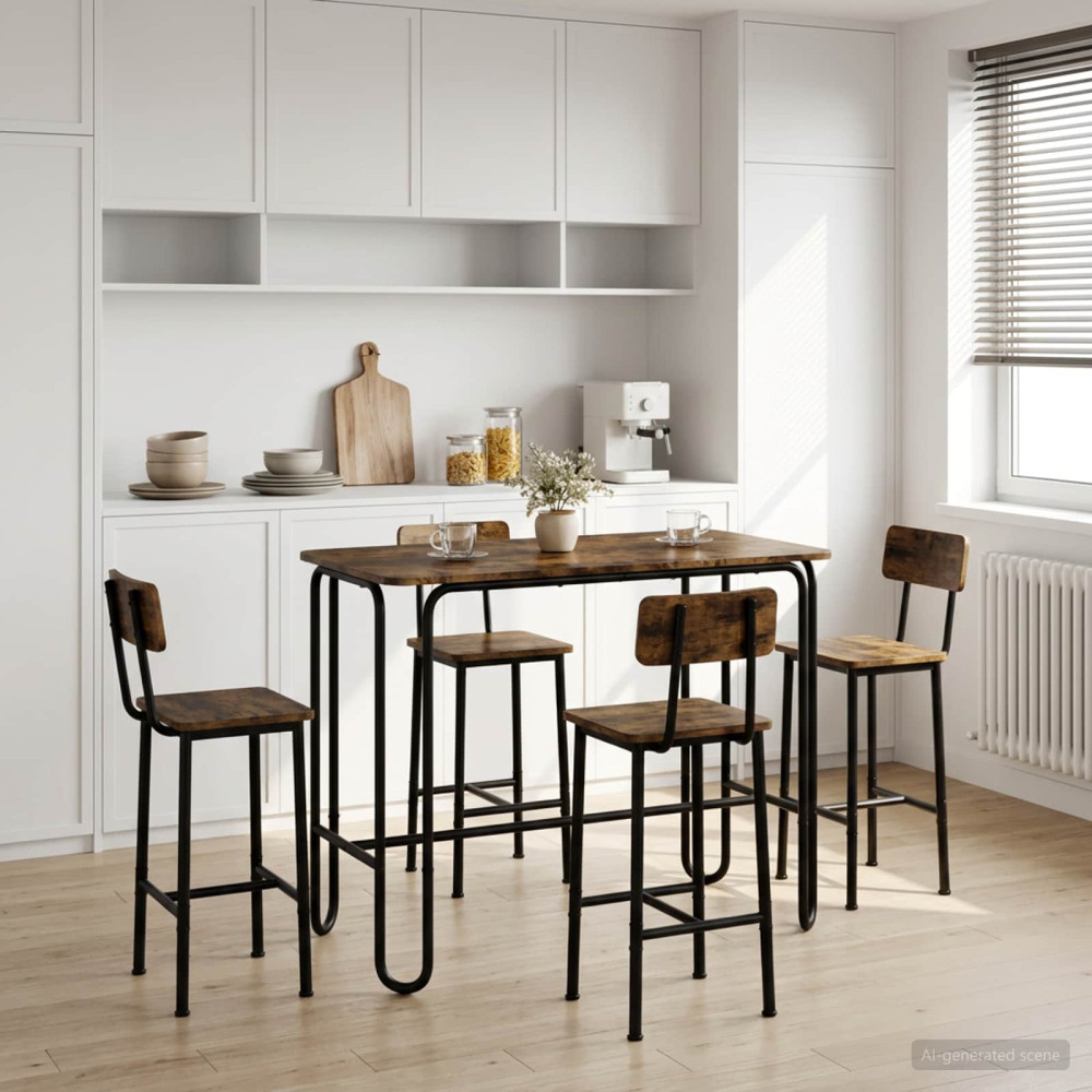 vidaXL Τραπεζαρία 100 x 50 x 75 cm Επεξεργασμένο Ξύλο Ορθογώνιος