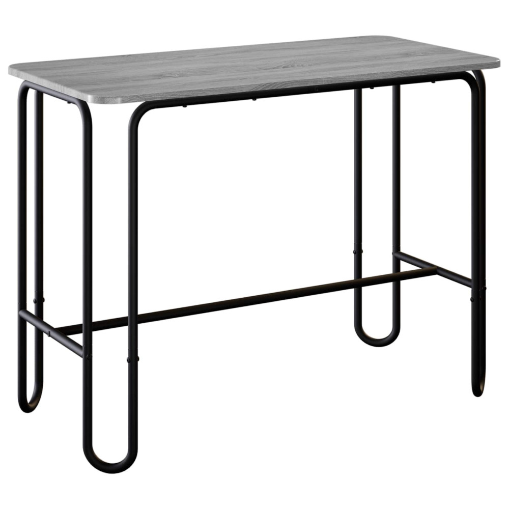 vidaXL Τραπεζαρία 100 x 50 x 75 cm Επεξεργασμένο Ξύλο Γκρι Sonoma