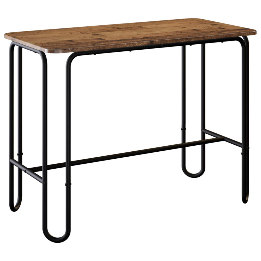 vidaXL Τραπεζαρία 100 x 50 x 75 cm Επεξεργασμένο Ξύλο Παλαιωμένο ξύλο