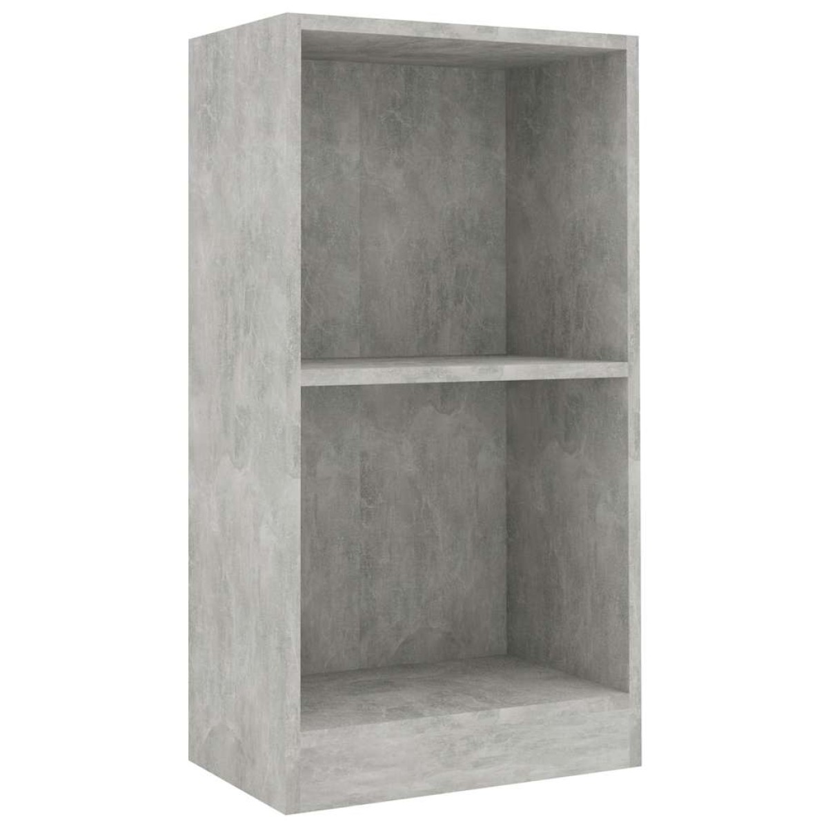 vidaXL Βιβλιοθήκη Γκρι από Σκυρόδεμα 40 x 24 x 75 εκ. από Τεχνητό Ξύλο