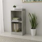 vidaXL Βιβλιοθήκη Γκρι από Σκυρόδεμα 40 x 24 x 75 εκ. από Τεχνητό Ξύλο