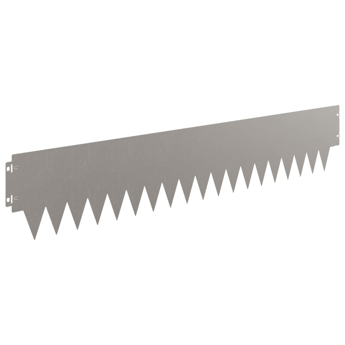 vidaXL Περίγραμμα γκαζόν 30 τμχ. 103 x 20 εκ Ατσάλι Σκ rusty