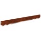 vidaXL Περίγραμμα γκαζόν 30 τμχ. 103 x 10 εκ Ατσάλι Σκ rusty