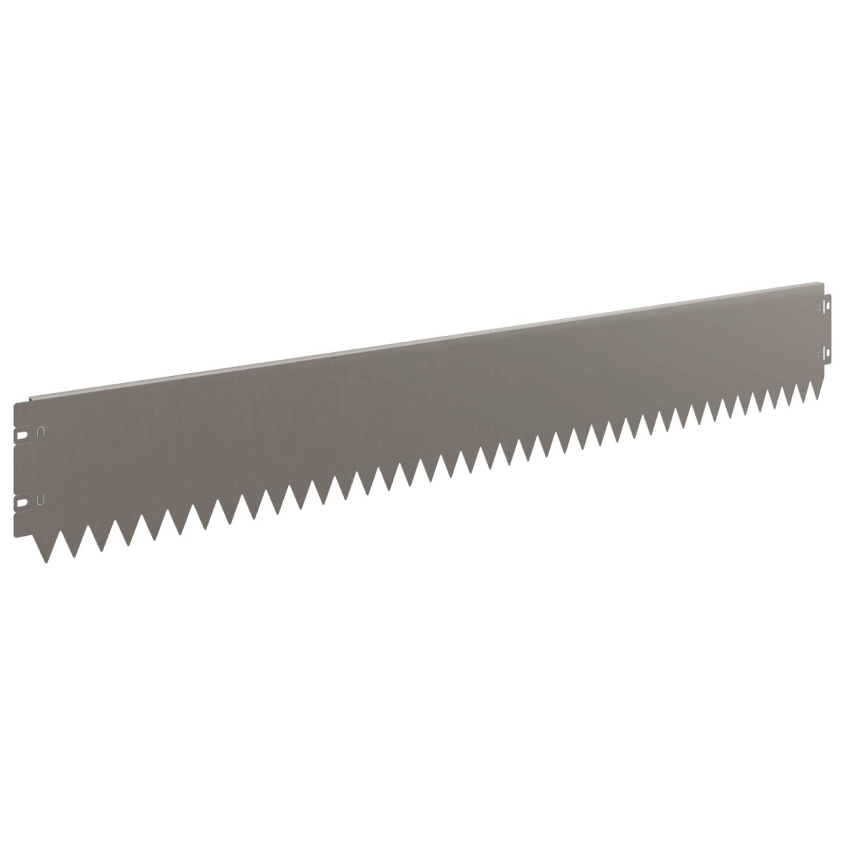 vidaXL Περίγραμμα γκαζόν 30 τμχ. 103 x 15 εκ Ατσάλι Σκ rusty