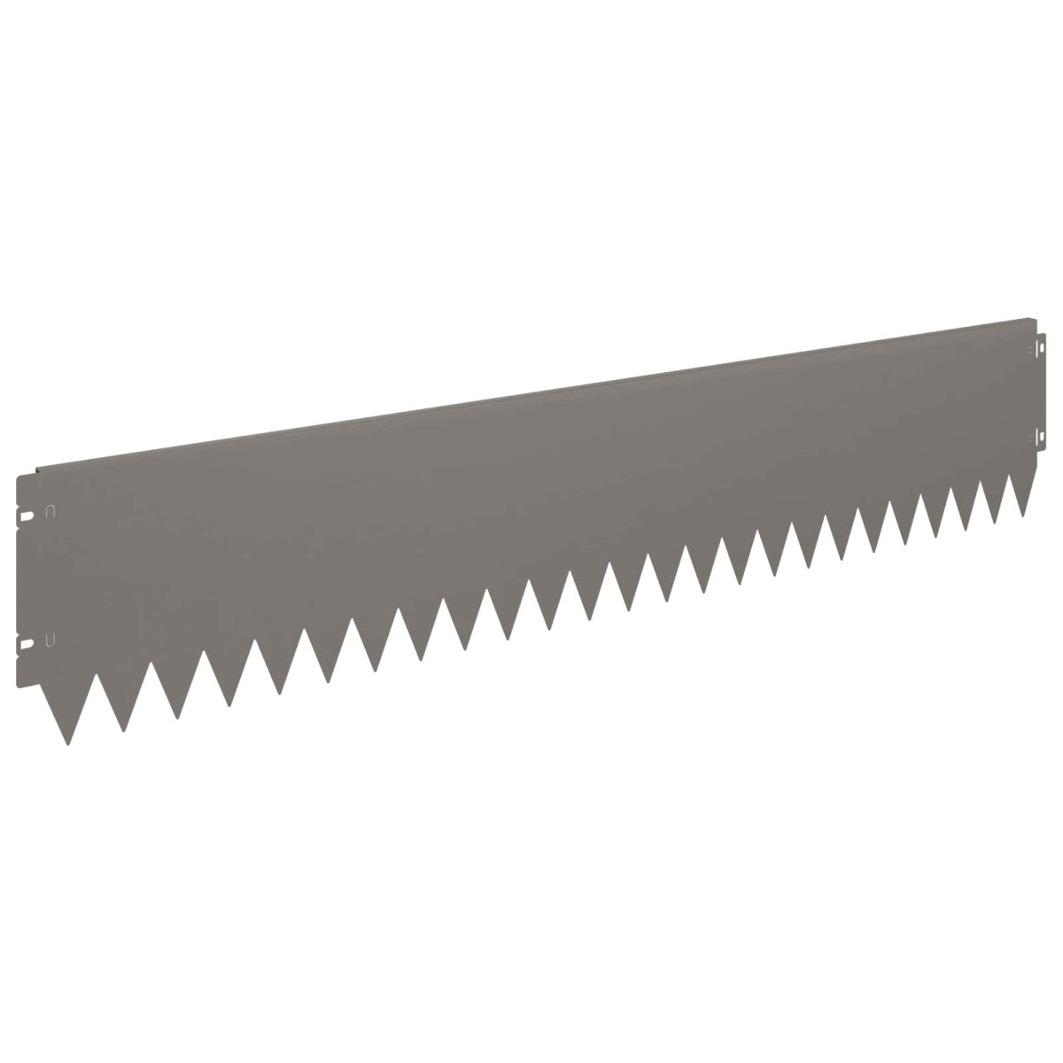vidaXL Περίγραμμα γκαζόν 20 τμχ. 103 x 20 εκ Ατσάλι Σκ rusty