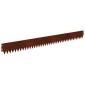vidaXL Περίγραμμα γκαζόν 10 τμχ. 103 x 10 εκ Ατσάλι Σκ rusty