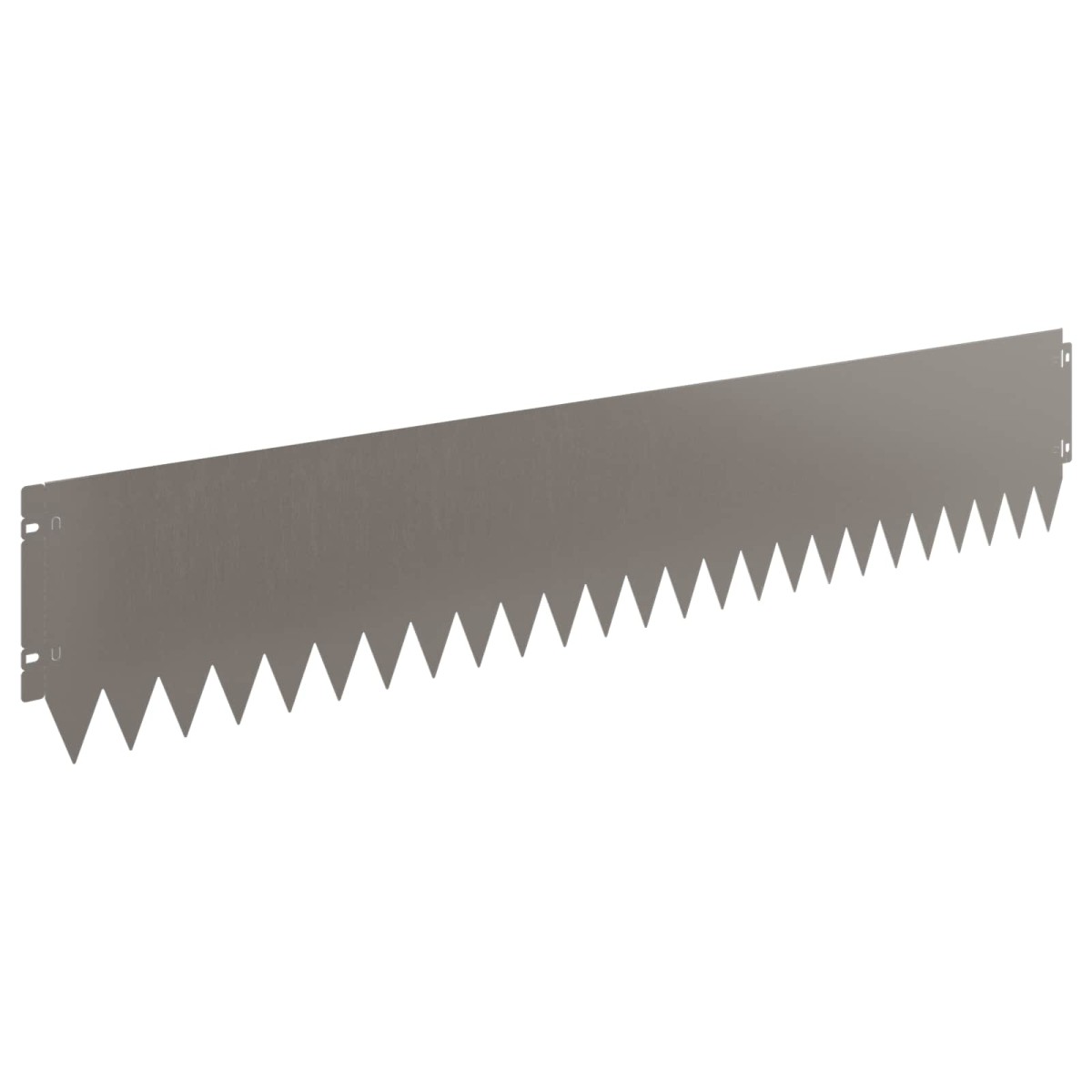vidaXL Περίγραμμα γκαζόν 30 τμχ. 103 x 20 εκ Ατσάλι Σκ rusty