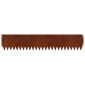 vidaXL Περίγραμμα γκαζόν 30 τμχ. 103 x 20 εκ Ατσάλι Σκ rusty