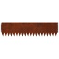 vidaXL Περίγραμμα γκαζόν 10 τμχ. 103 x 25 εκ Ατσάλι Σκ rusty
