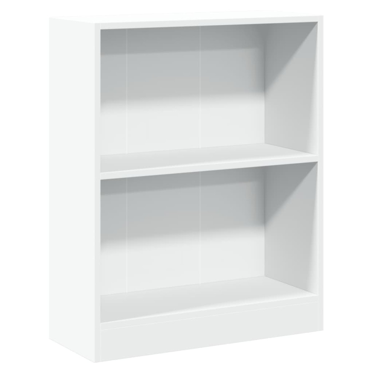 vidaXL Βιβλιοθήκη Λευκή 60 x 24 x 74,5 εκ. από Επεξεργασμένο Ξύλο