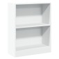 vidaXL Βιβλιοθήκη Λευκή 60 x 24 x 74,5 εκ. από Επεξεργασμένο Ξύλο