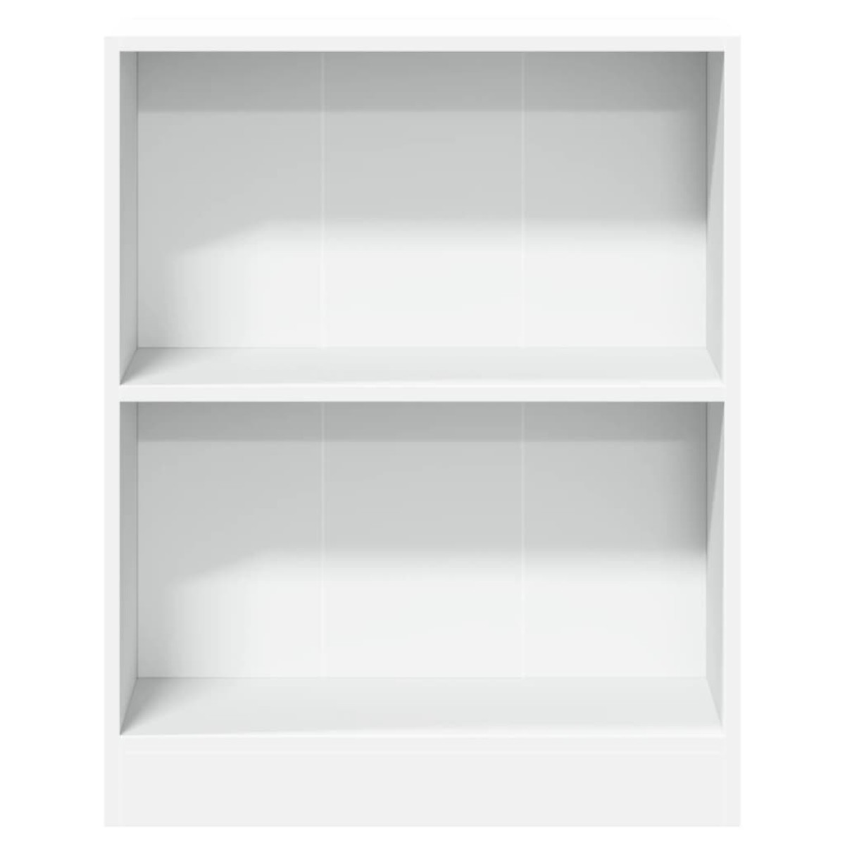 vidaXL Βιβλιοθήκη Λευκή 60 x 24 x 74,5 εκ. από Επεξεργασμένο Ξύλο