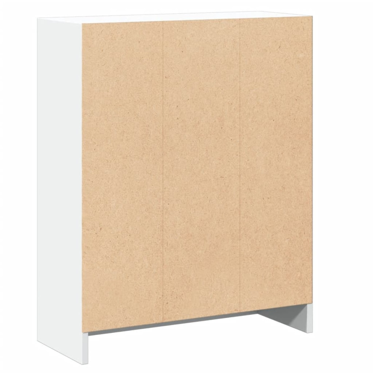 vidaXL Βιβλιοθήκη Λευκή 60 x 24 x 74,5 εκ. από Επεξεργασμένο Ξύλο